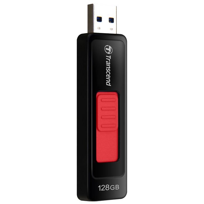 Transcend 128GB, USB3.1, Pen Drive, Classic, Black