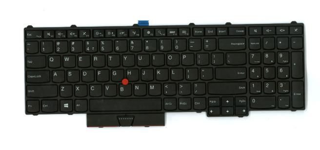 Lenovo Keyboard for ThinkPad P50 (20EN, 20EQ) Notebook, Indian English - W125630040
