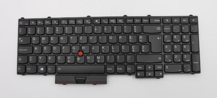 Lenovo Keyboard for ThinkPad P50 (20EN, 20EQ) Notebook - W125694004