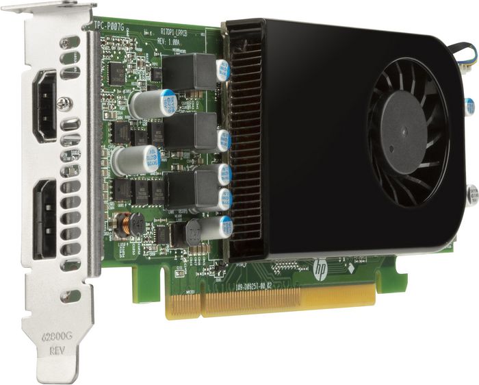HP AMD Radeon RX 550X, 4GB GDDR5, 128 bit, PCI Express x16, 1 x HDMI, 1 x DP, DirectX 12.0, OpenGL 4.5, 50W - W124325875