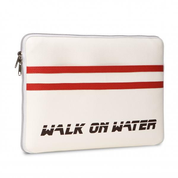 Walk On Water Imitation leather, White/Red - W125769877