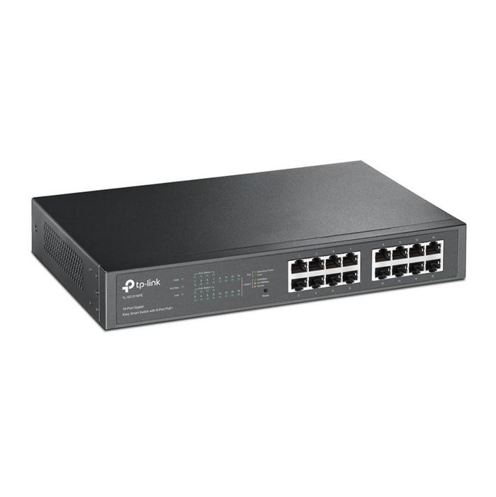 TP-Link 16-Port Gigabit Easy Smart PoE Switch, 8-Port PoE+ - W124476283
