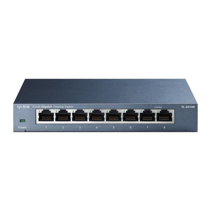 TP-Link 8-Port 10/100/1000Mbps - W124576181