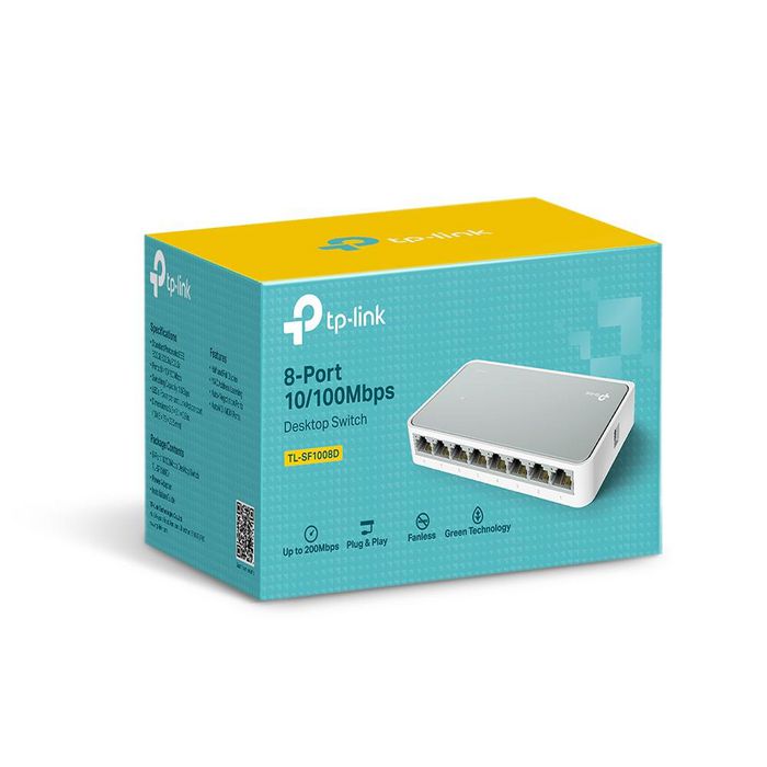 TP-Link 8-Port 10/100Mbps Desktop Switch - W125275613