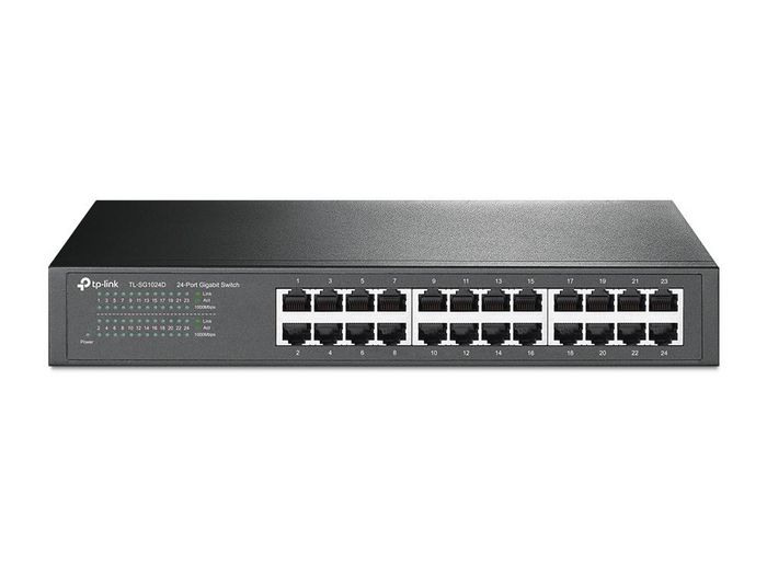 TP-Link 24-port, Gigabit Ethernet, Full-Duplex, Auto MDI/MDIX - W125275617
