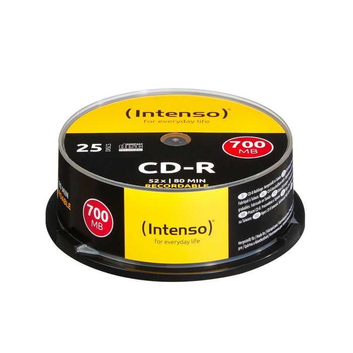 Intenso CD-R 700MB spindle 25 pcs - W124296946