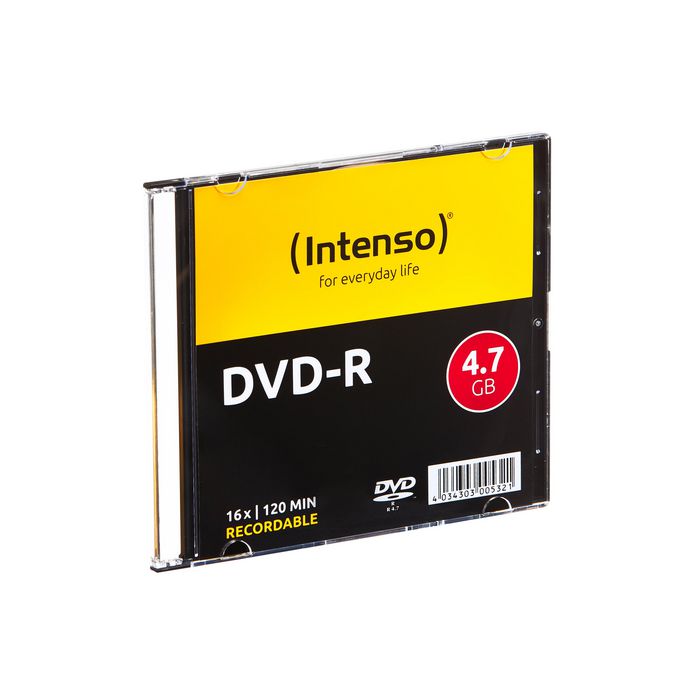 Intenso DVD-R 4,7GB, 16x Speed - W124812878