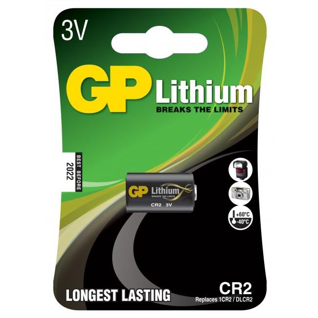 GP Batteries Lithiumbatteri, CR2, 1-pack - W124992673