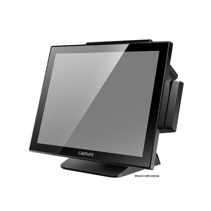 Capture Swordfish 15 Inches Full Flat Fanless POS System - 15" / Core i5 / 8GB RAM / 128GB SSD / No OS - W125902882