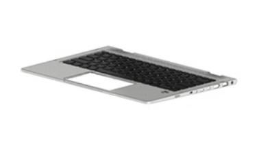 HP Keyboard/top cover with backlight (includes backlight cable and keyboard cable) - W124461646