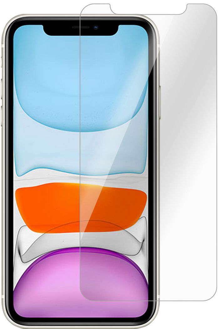 eSTUFF Titan Shield Screen Protector for iPhone 11/XR  - Clear - W124649386