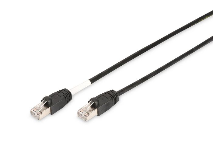 MicroConnect CAT6 S/FTP Outdoor Network Cable 1m, Black - W125075144