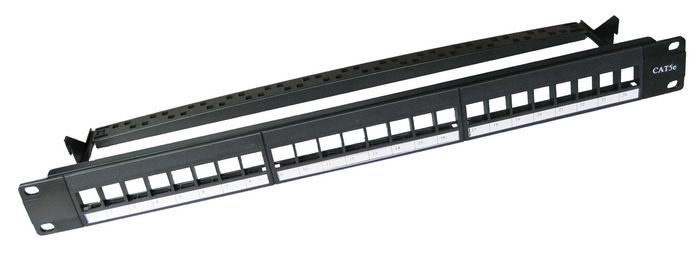 MicroConnect 19" Blank patch panel, 24port - W124683590