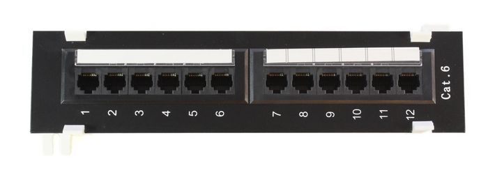 MicroConnect UTP Cat. 6 Patch panel, 12port - W124583534