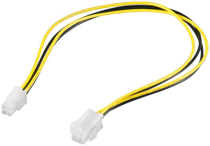 MicroConnect 4 pin P4 power extension cable - W124868658