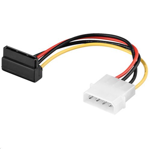 MicroConnect SATA Power 4pin-15pin 0,13m - W125168662