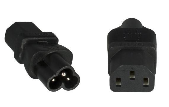 MicroConnect Power Adapter C6 to C13 F-F - W124590528