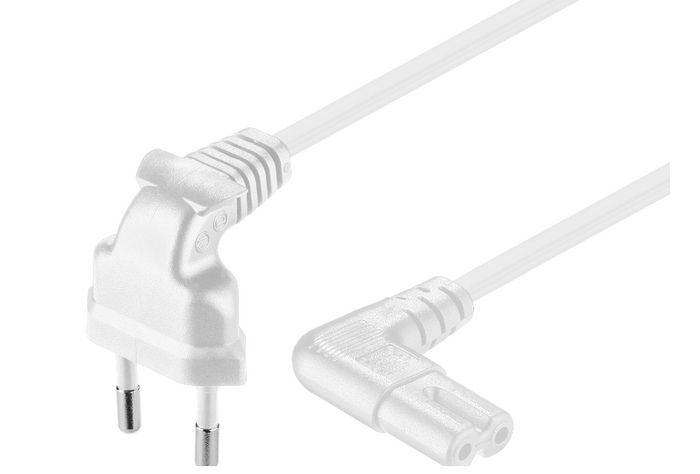 MicroConnect Power Cord Notebook 3m White - W124469036