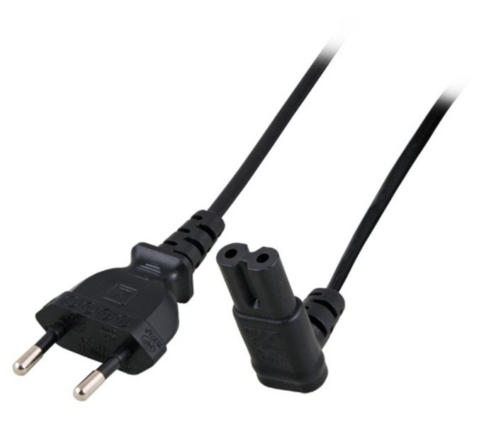 MicroConnect Power Cord Notebook, 2m, Black - W124568884