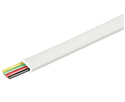 MicroConnect Telephone flat 4wires, 100m - W124464591