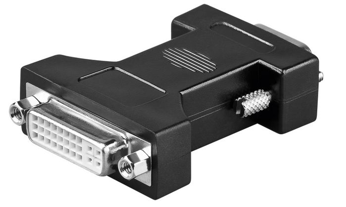 MicroConnect DVI to VGA adapter Analog - W125164061