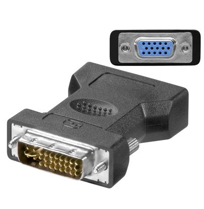 MicroConnect DVI-I to VGA adapter Analog - W124864018