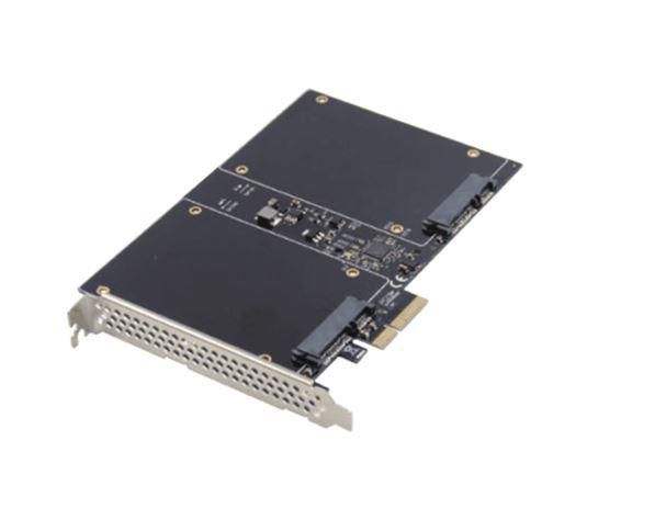 MicroConnect PCIe SATA III 6G 2-Channel SSD RAID card - W125511603