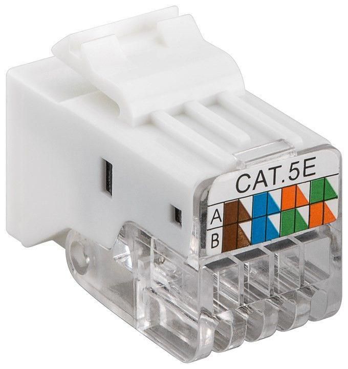 MicroConnect UTP Cat 5e Keystone Jack - W125159446