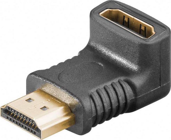 MicroConnect HDMI 270° Angled Adapter 4K Ultra HD 2160p (60 Hz) - W124556228