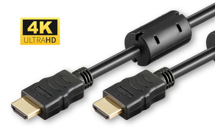 MicroConnect HDMI 19 - 19 1.5m M-M, Gold - W125255591