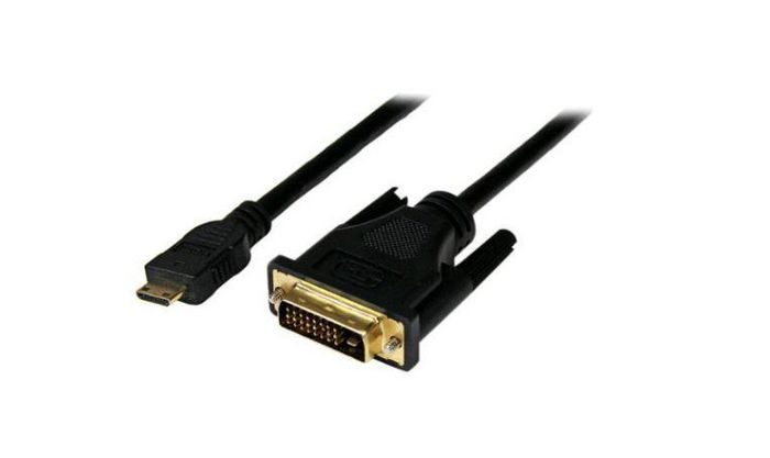 MicroConnect HDMI Mini Type C Cable - DVI-D Cable 1m - W124985766