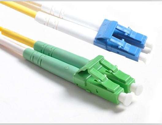 MicroConnect LC/UPC-LC/APC fiber optic cable, Duplex, SMF 9/125, 2m - W125250012