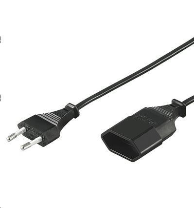 MicroConnect Power cable extension, 1.8m - W124986077