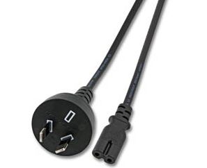 MicroConnect Power Cord Notebook 1.8m, Black - W124868572