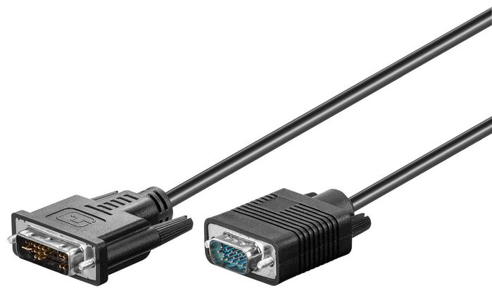 MicroConnect Full HD DVI-I to VGA cable, 1m - W124922862