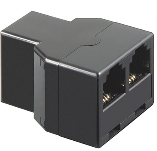 MicroConnect ADAP RJ11/6P4C 1F-2F - W124622843