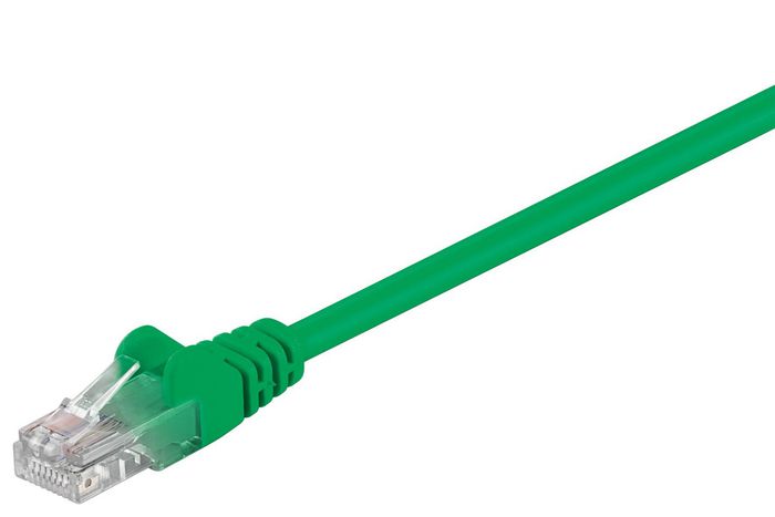 MicroConnect CAT5e U/UTP Network Cable 0.25m, Green - W125045383