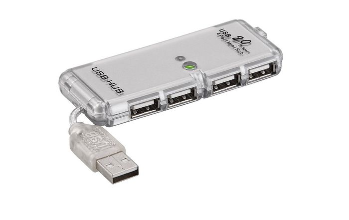 MicroConnect USB 2.0 to USB x 4 - W124486631