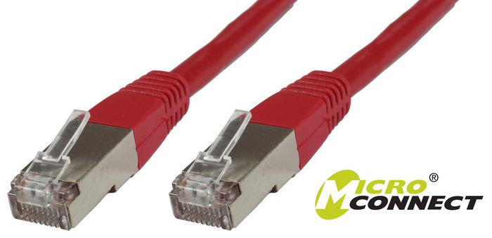 MicroConnect CAT6 F/UTP Network Cable 15m, Red - W124345570