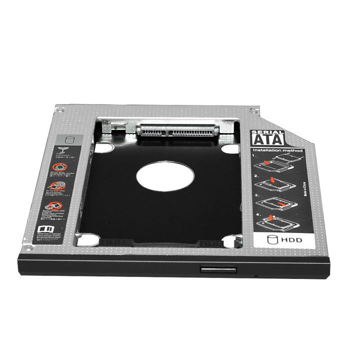 KIT142, CoreParts 2:nd bay HD Kit SATA 9,5mm KIT142, Notebook HDD