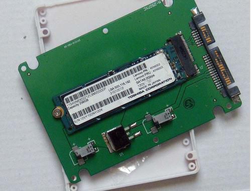 CoreParts X1 Carbon SSD to 2.5" SATA Enclosure, 20+6pin to SATA for SD5SG2 etc - W124490476