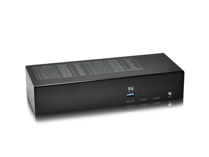 LevelOne 1 x HDMI in, 1 x HDMI out, 4 x RJ-45, 1920 x 1200px, 300 m, 605 g - W124556450