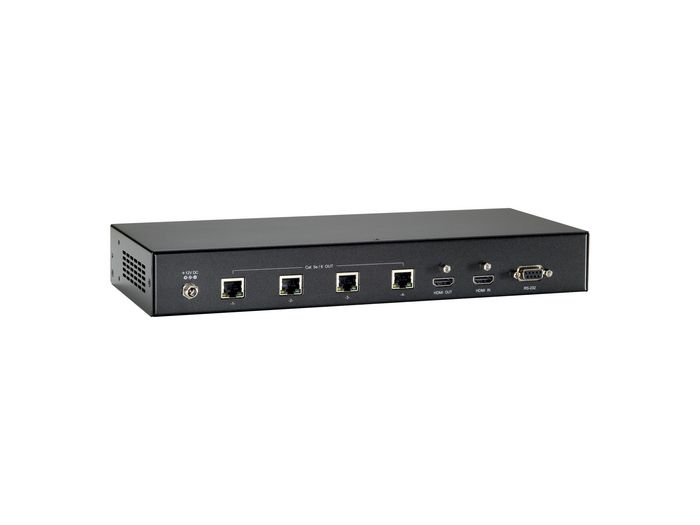 LevelOne HDMI, Cat5e/Cat6, 100 m, PoE, HDMI, RS-232, RJ-45, 3840 x 2160px - W125156003