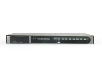 LevelOne 8-Port Combo KVM Switch, USB, VGA, 1920 x 1440px, 8 LEDs, 5~99 sec, 1U - W125259709