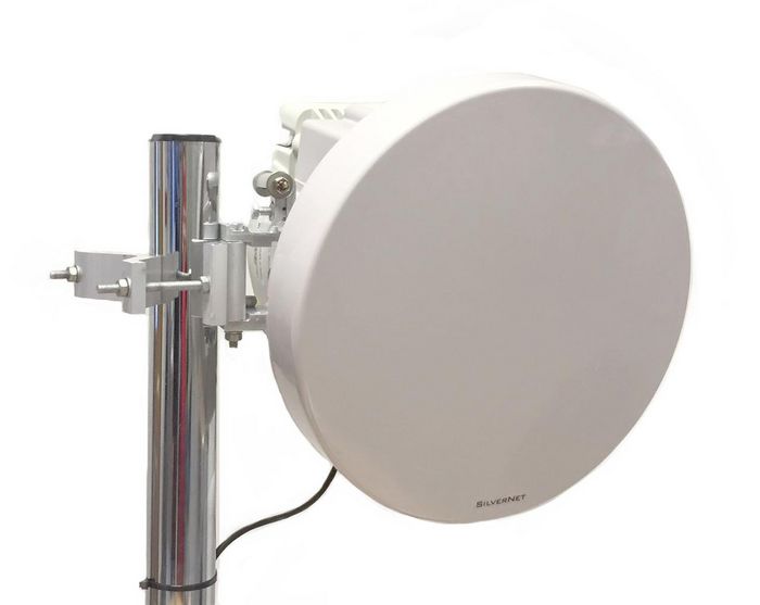 Silvernet 80 GHz, 10 Gbps 60 cm Dish full duplex capacity link, up to 5 km - W124574830