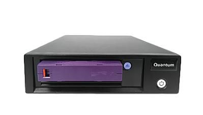Quantum LTO-8 Tape Drive, Half Height, Tabletop, 6Gb/s SAS, Black - W125813174