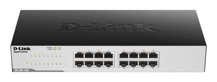 D-Link 16-Port Gigabit Easy Desktop Switch - W125182663