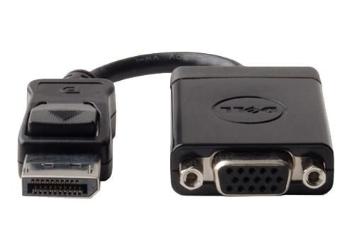 Dell VGA output - 15 pin HD D-Sub (HD-15) . 1 x DisplayPort - 20 pin DisplayPort, black - W125830119