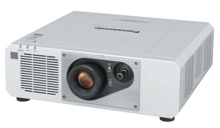 Panasonic 1-Chip DLP laser projector, 6000 lm, 1920 x 1200, 20000:1, HDMI, USB, LAN, 35 dB, White - W125831157