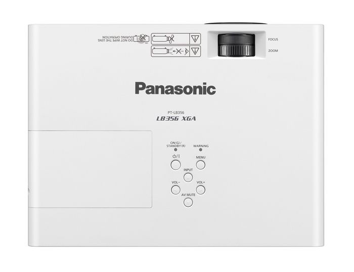 Panasonic LCD, 3300 lm, XGA, 1024 x 768, 4:3, 30 - 300", Manual Zoom, Manual Focus, RJ-45, 10 W speaker, 1 x 230 W lamp, 10000 h - W125831760